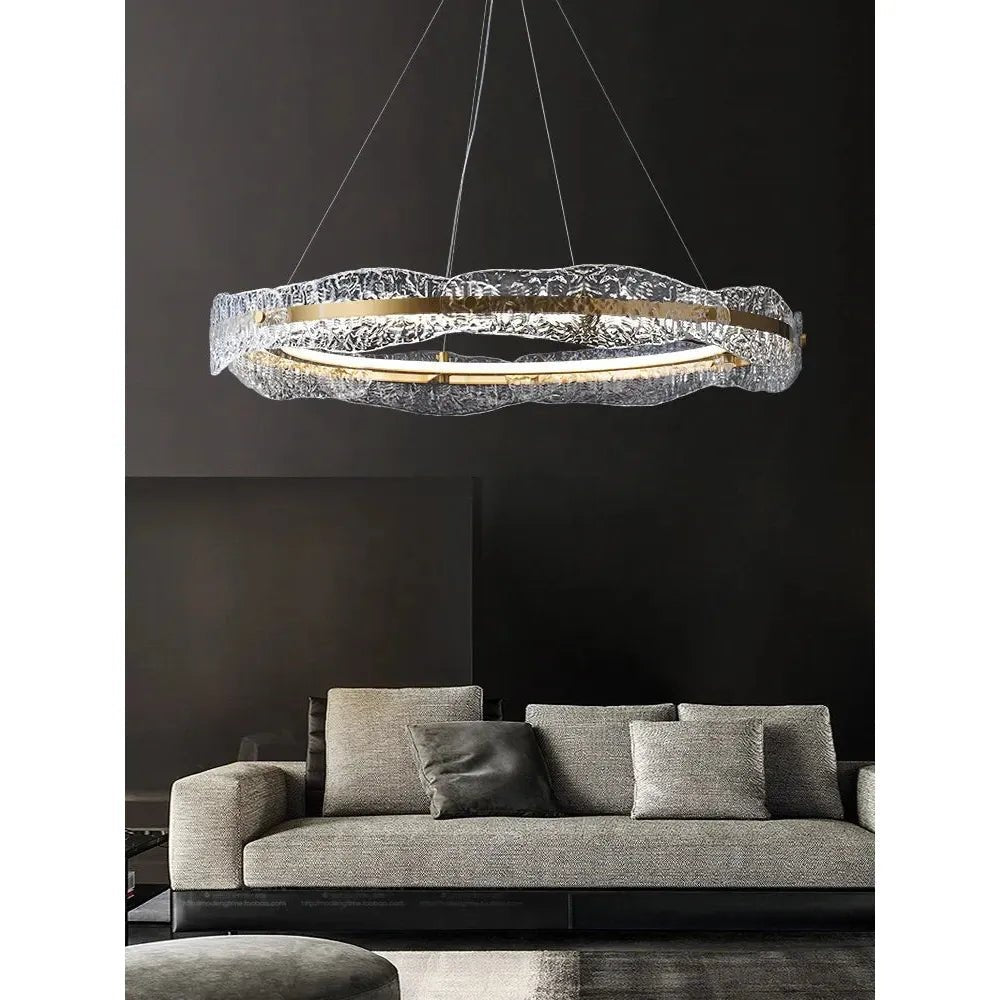 Celeste Kronleuchter mit LED & Glasdesign