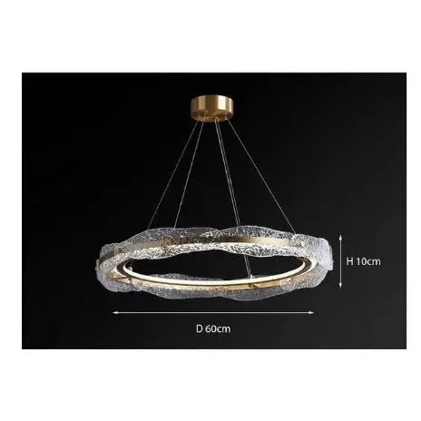 Celeste Kronleuchter mit LED & Glasdesign