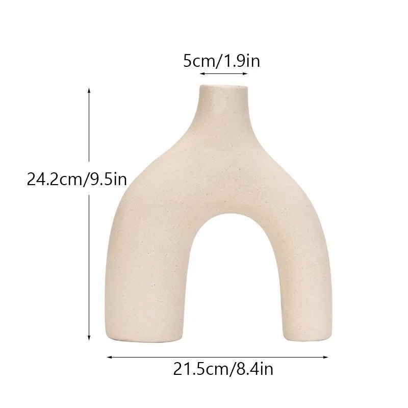 Faye Minimalistische Keramikvase