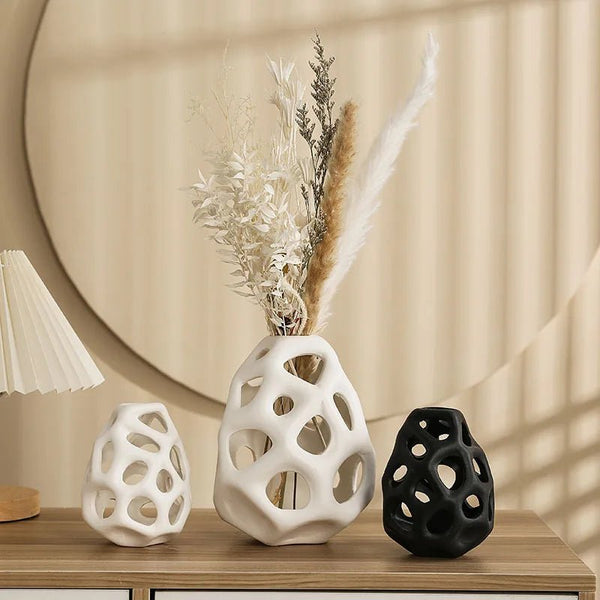 Lume Elegante Hohlkeramikvase