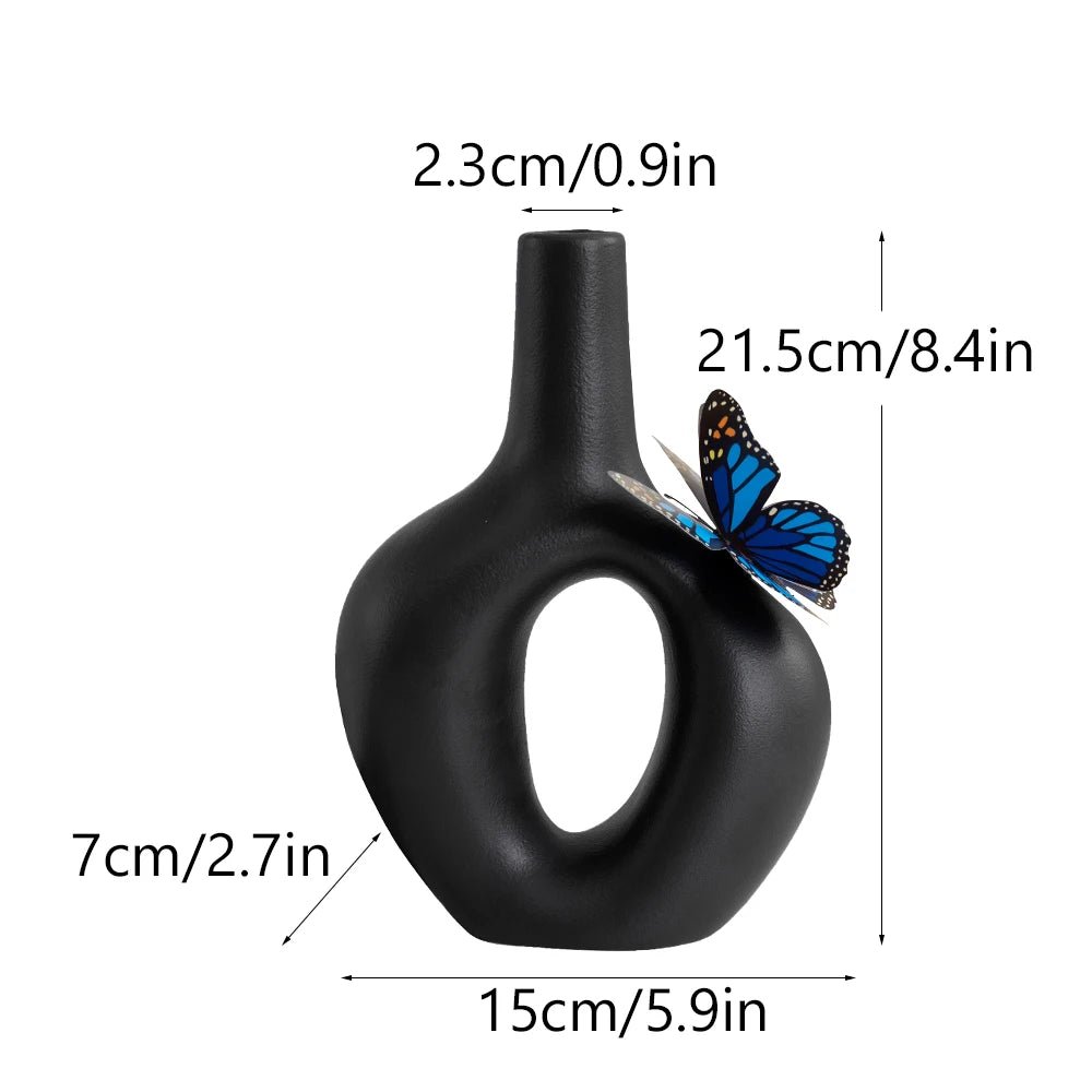 Suki Skulpturale Keramikvase