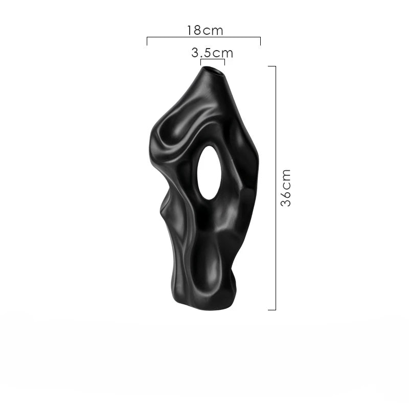 Lioré Skulpturale Keramikvase